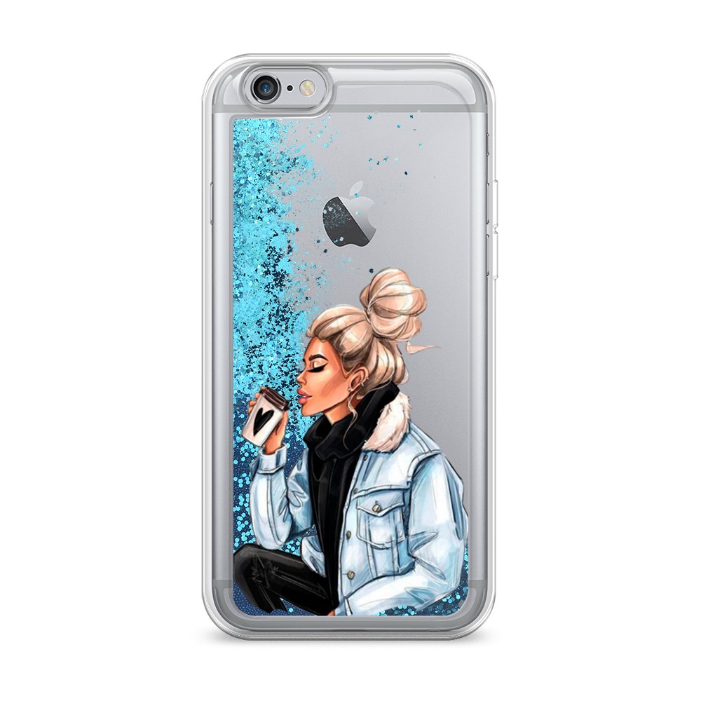 

Чехол Awog на Apple iPhone 6S / Айфон 6S "Cute girl", Разноцветный, 0104S93-1