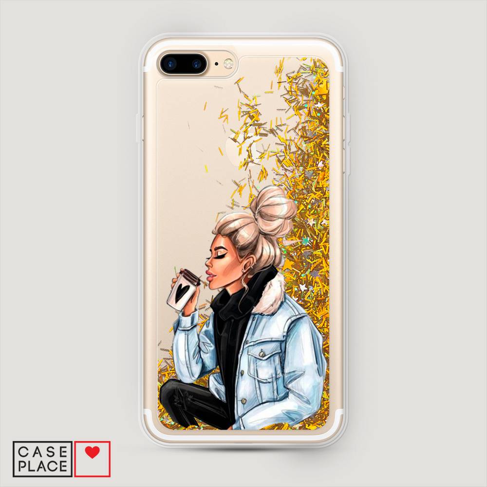 

Чехол Awog на Apple iPhone 7 Plus / Айфон 7 Plus "Cute girl", 10790-1
