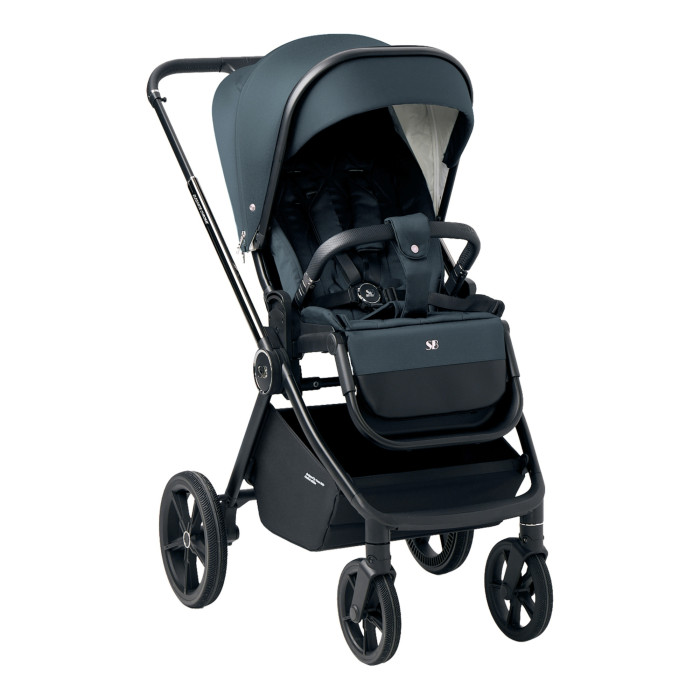 

Детская коляска Sweet Baby 2 в 1 Elegante Chrome Blue, Blue
