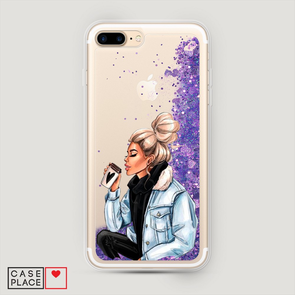 

Чехол Awog на Apple iPhone 7 Plus / Айфон 7 Plus "Cute girl", Разноцветный, 10792-1