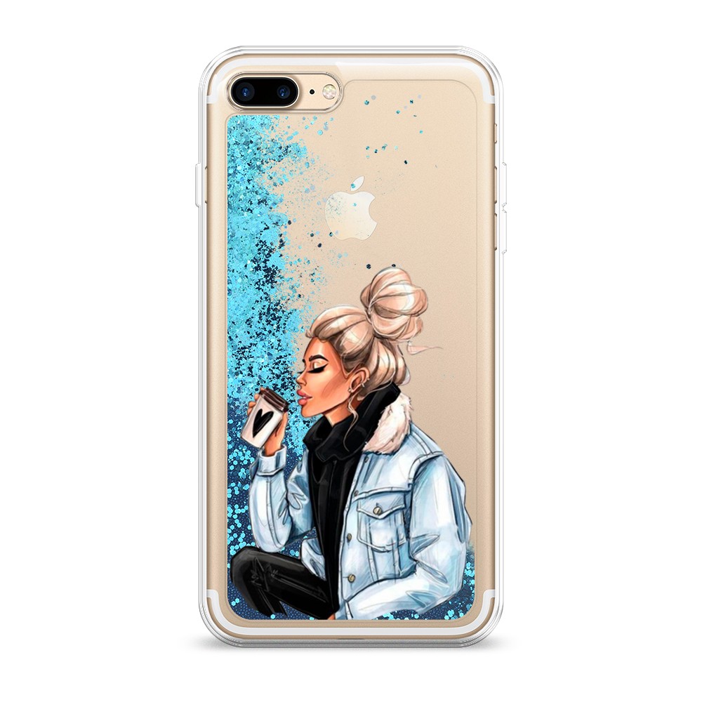 

Чехол Awog на Apple iPhone 7 Plus / Айфон 7 Plus "Cute girl", Разноцветный, 10793-1
