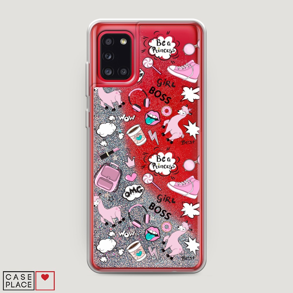 

Чехол Awog на Samsung Galaxy A31 / Самсунг A31 "Стильная лама", Разноцветный, 2100391-1