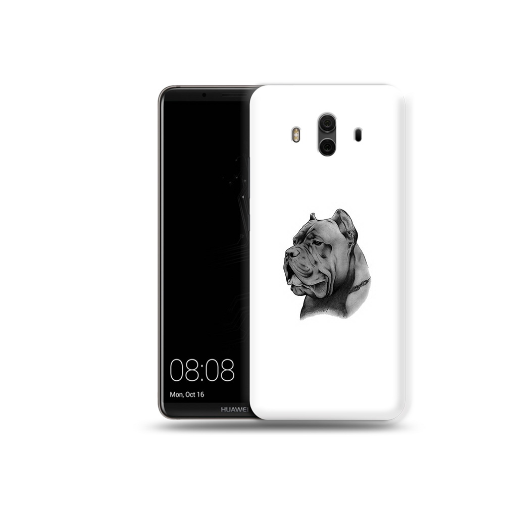 

Чехол MyPads Tocco для Huawei Mate 10 грозный бульдог (PT88364.53.300), Прозрачный, Tocco