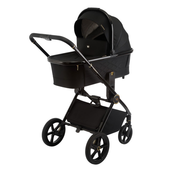 

Детская коляска Sweet Baby 3 в 1 Elegante GL Black, Black