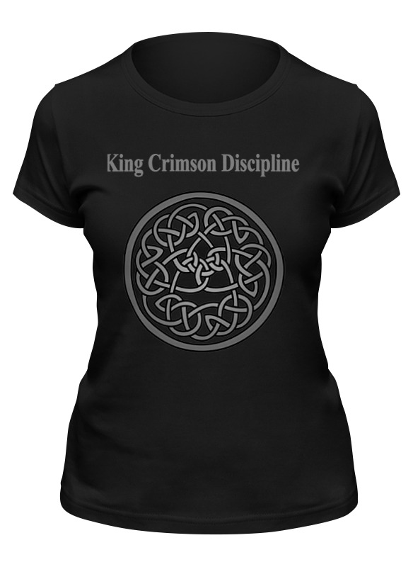 

Футболка женская Printio King crimson черная XL, Черный, King crimson