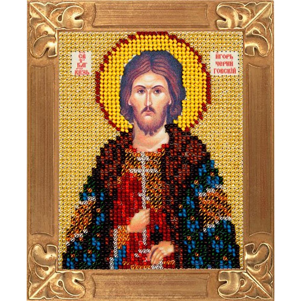 

Вышивка бисером Вертоградъ Святой Благоверный Князь Игорь Черниговский В-721