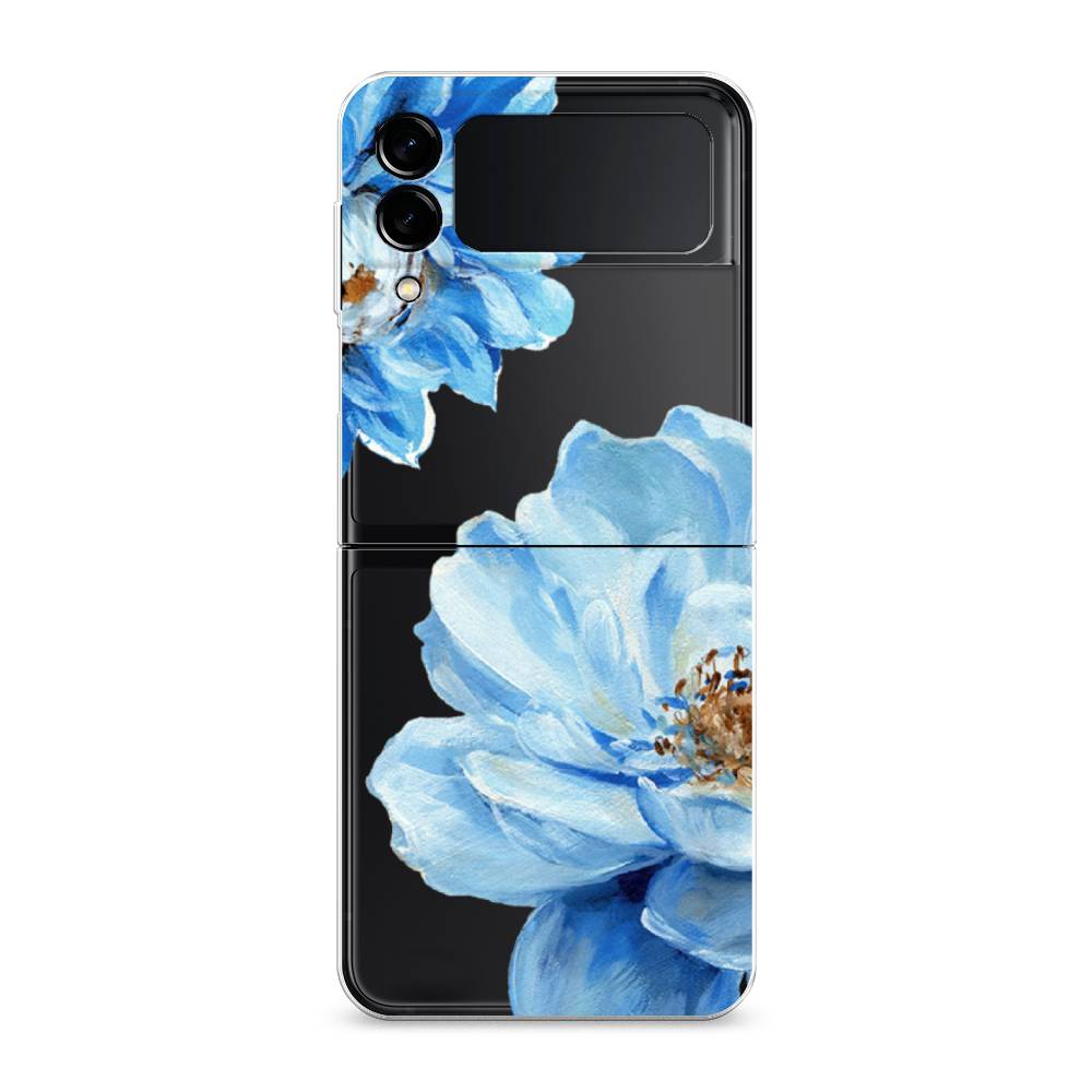 

Чехол Awog "Голубые клематисы" для Samsung Galaxy Z Flip 3