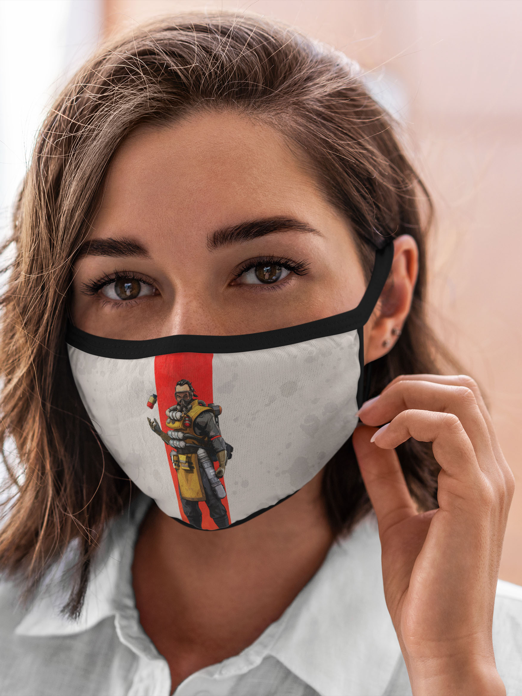 

Многоразовая маска унисекс Burnettie Apex Legends Caustic, Разноцветный, Apex Legends Caustic