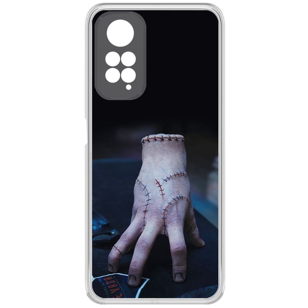 

Чехол-накладка Krutoff Clear Case Уэнсдей Аддамс - Вещь для Xiaomi Redmi Note 11S, Прозрачный
