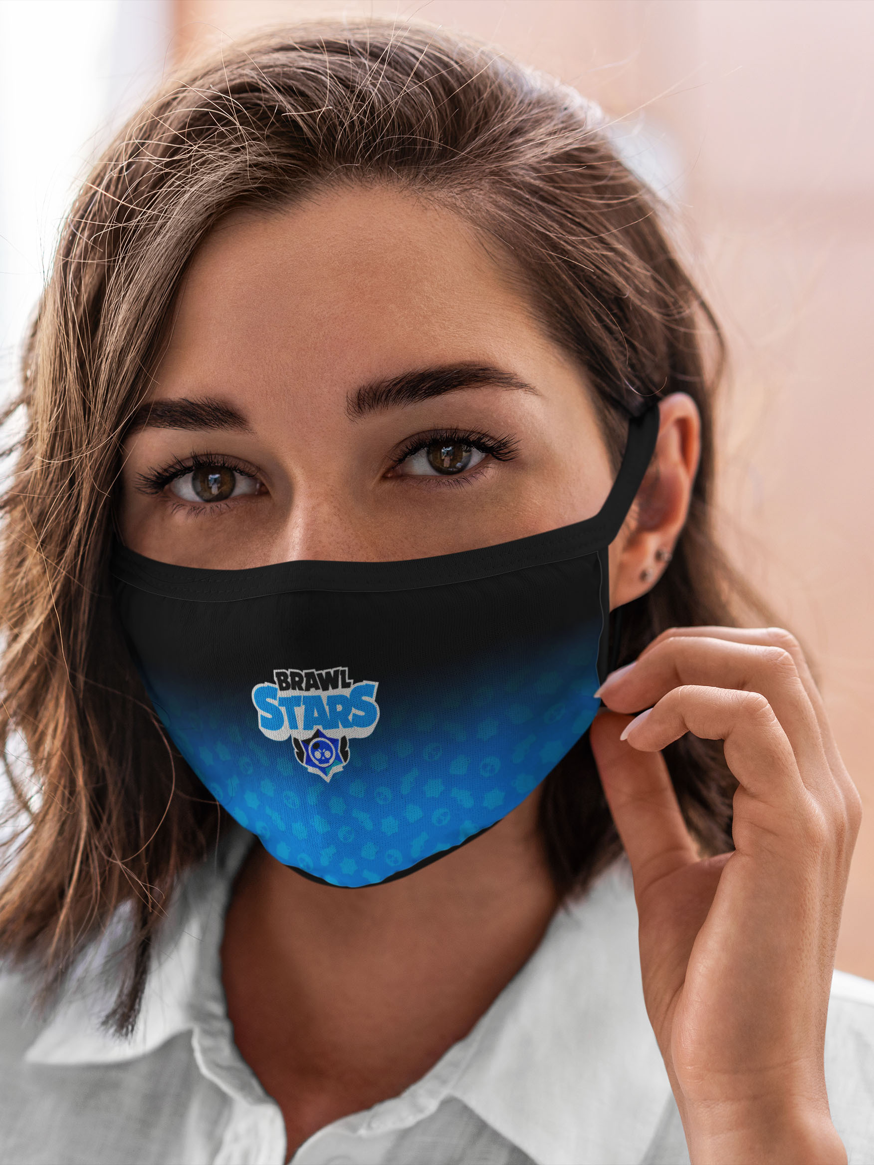 

Многоразовая маска унисекс Burnettie Brawl Stars Stars., Разноцветный, Brawl Stars Stars.