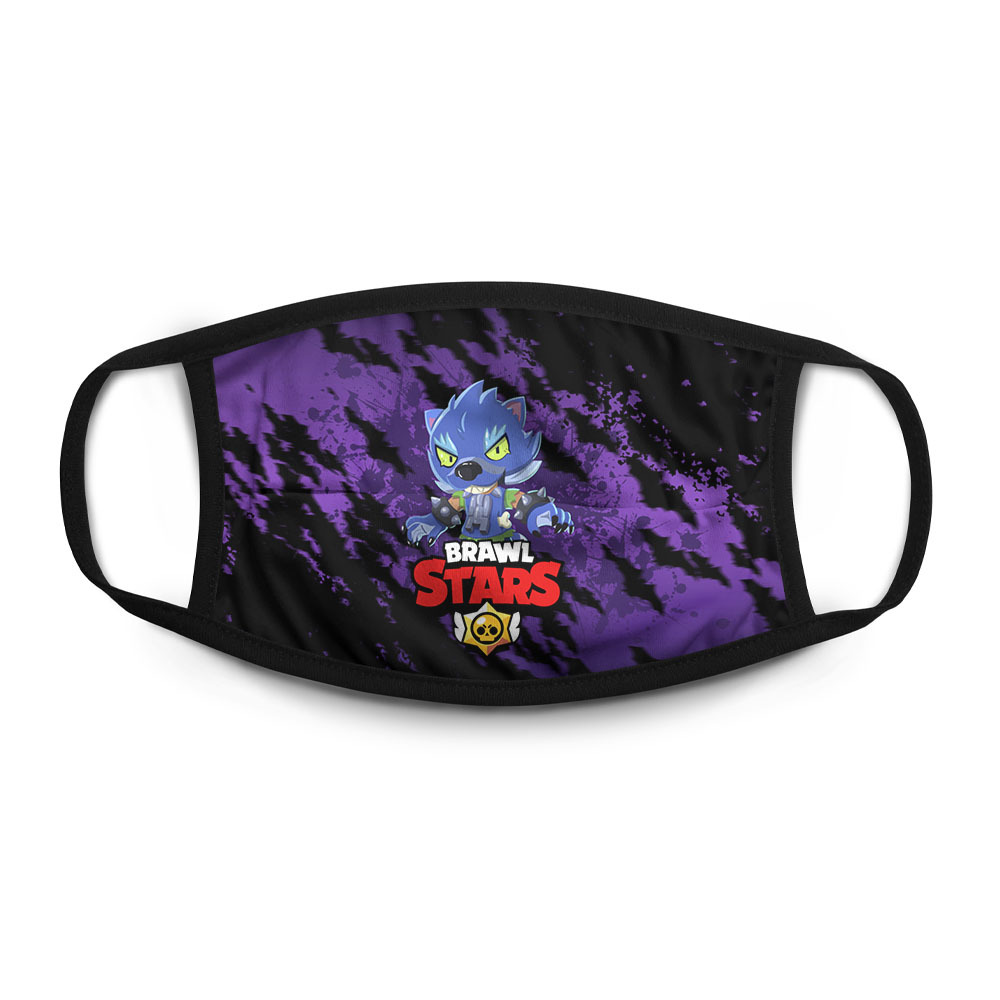 

Многоразовая маска унисекс Burnettie Brawl Stars Оборотень Leon., Разноцветный, Brawl Stars Оборотень Leon.
