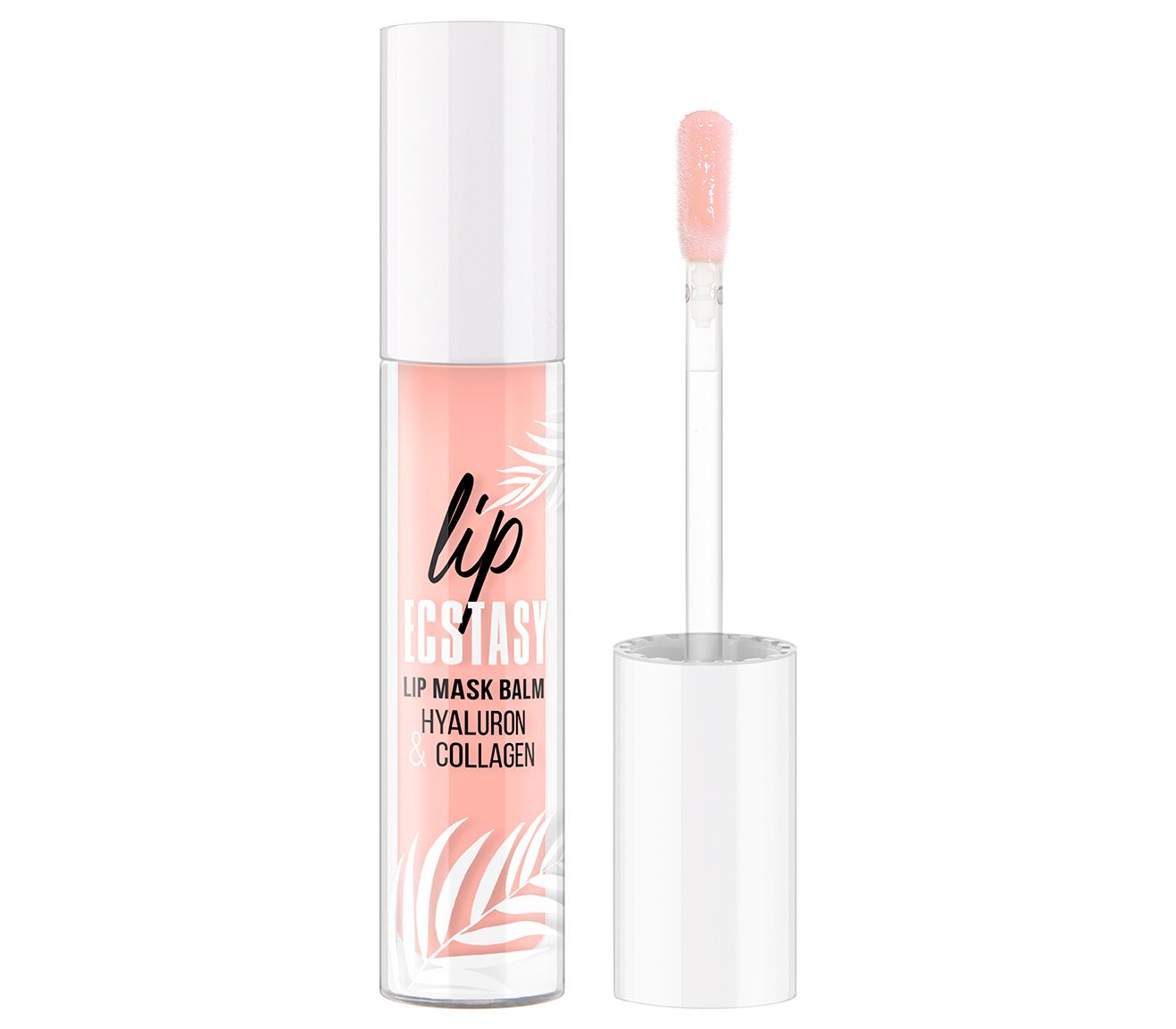 Маска-бальзам LuxVisage для губ Lip Ecstasy hyaluron & collagen 602 Peach