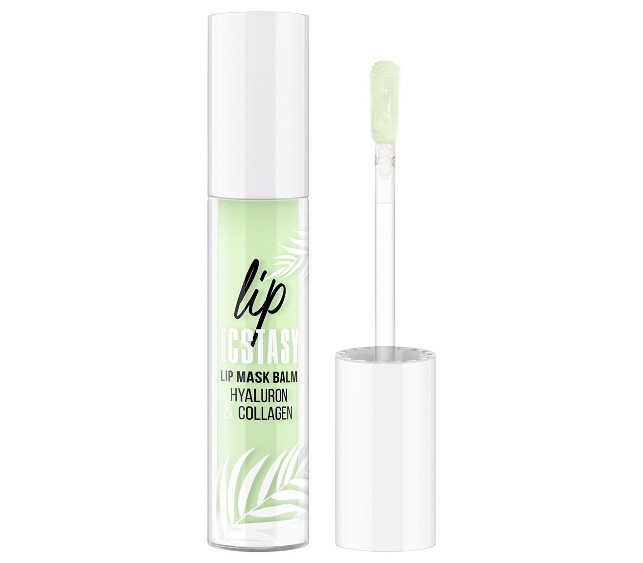 Маска-бальзам LuxVisage для губ Lip Ecstasy hyaluron & collagen 603 Mint mystic lake бальзам для губ зеленый чай 10