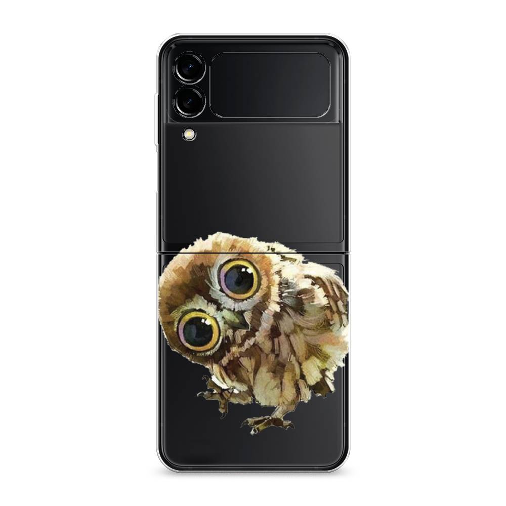 

Чехол Awog "Любопытный совенок" для Samsung Galaxy Z Flip 3
