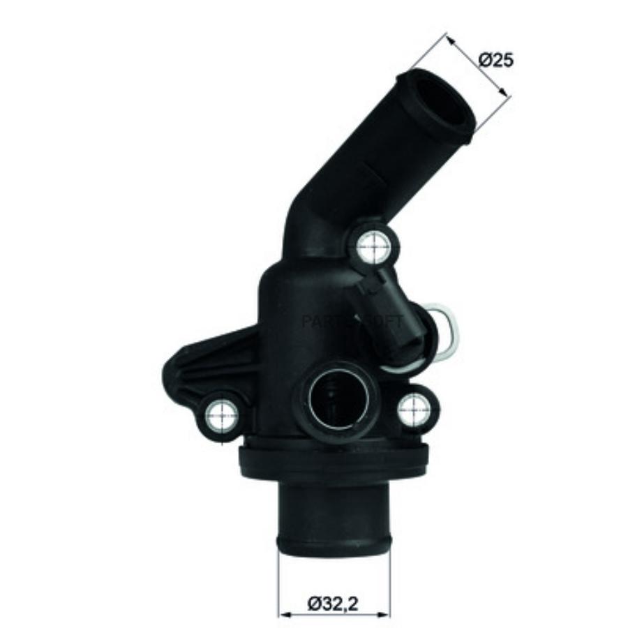

MAHLE TI1187 Термостат интегрированный