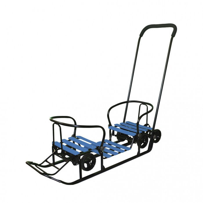 

Снегомобиль Galaxy Snow Black Auto Для Двоих Голубой