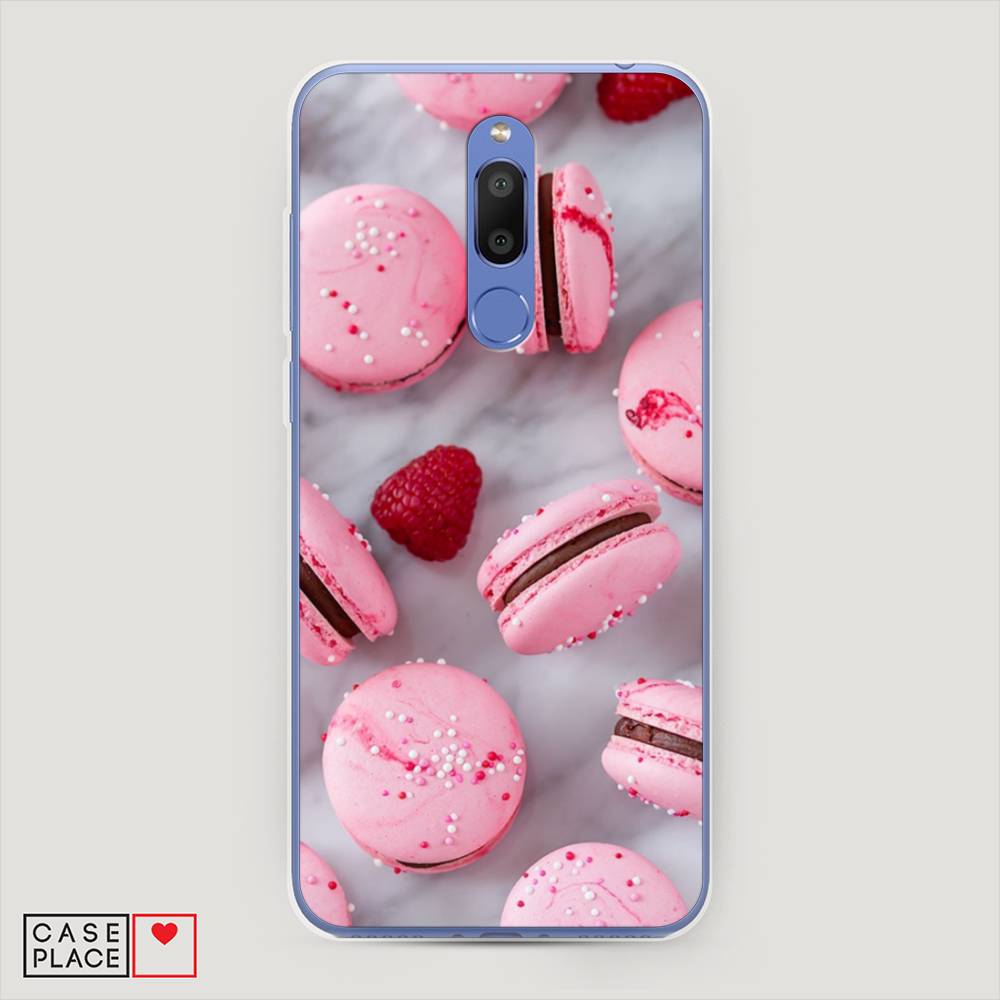

Чехол Awog на Meizu M6T "Макарони с малиной", Серый;розовый, 72850-10