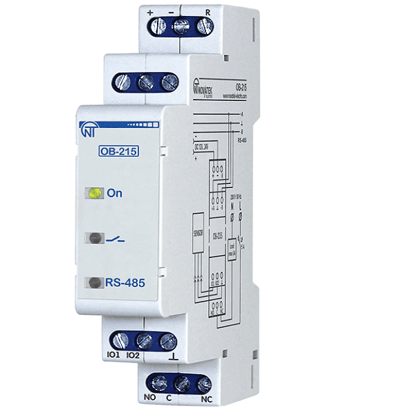 фото Новатек-электро преобразователь интерфейсов ов-215