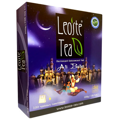 

Чай Leoste "1001 Nights" смесь черного и зеленым с добавками 100 х2 г