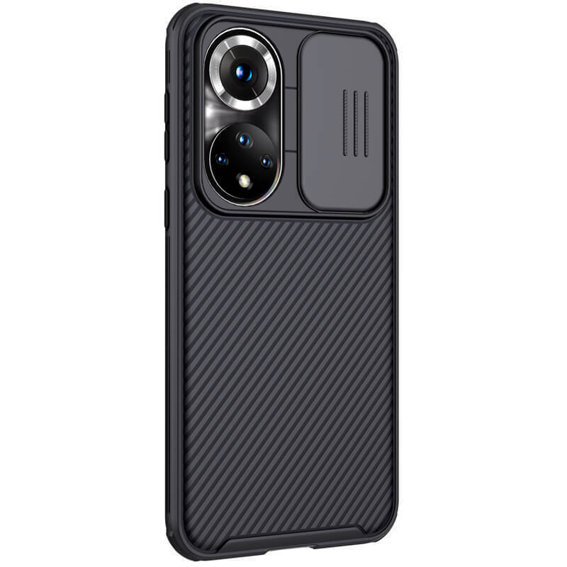 фото Накладка nillkin camshield pro case с защитой камеры для huawei honor 50/nova 9 (черный)