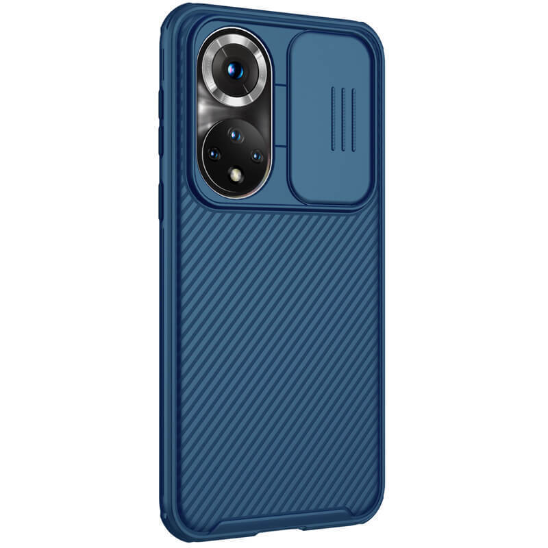 фото Накладка nillkin camshield pro case с защитой камеры для huawei honor 50/nova 9 (синий)