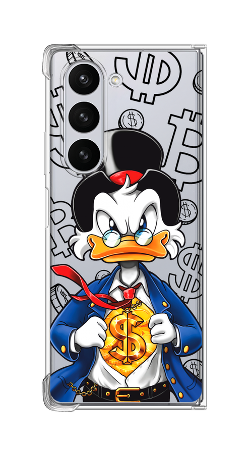 

Чехол на Samsung Galaxy Z Fold 6 "Scrooge Goldman", Черный;белый;синий, 2109850-1