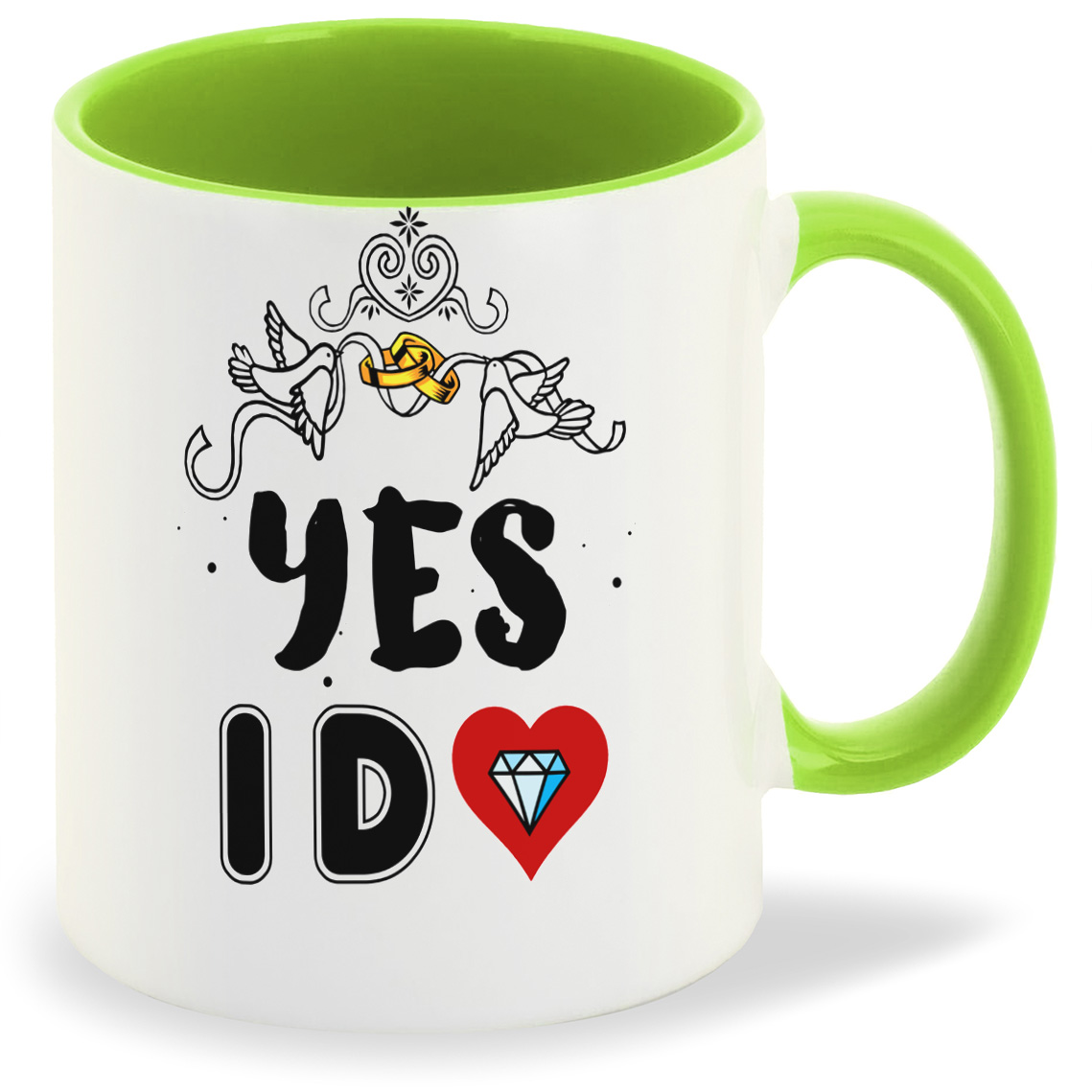 

Кружка CoolPodarok YES I DO, YES I DO