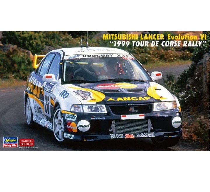 

20608-Автомобиль MITSUBISHI LANCER Evolution VI 1999 TOUR DE CORSE RALLY Limited Edition