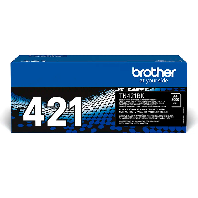 

Тонер-картридж для лазерного принтера Brother TN-421BK черный, оригинальный