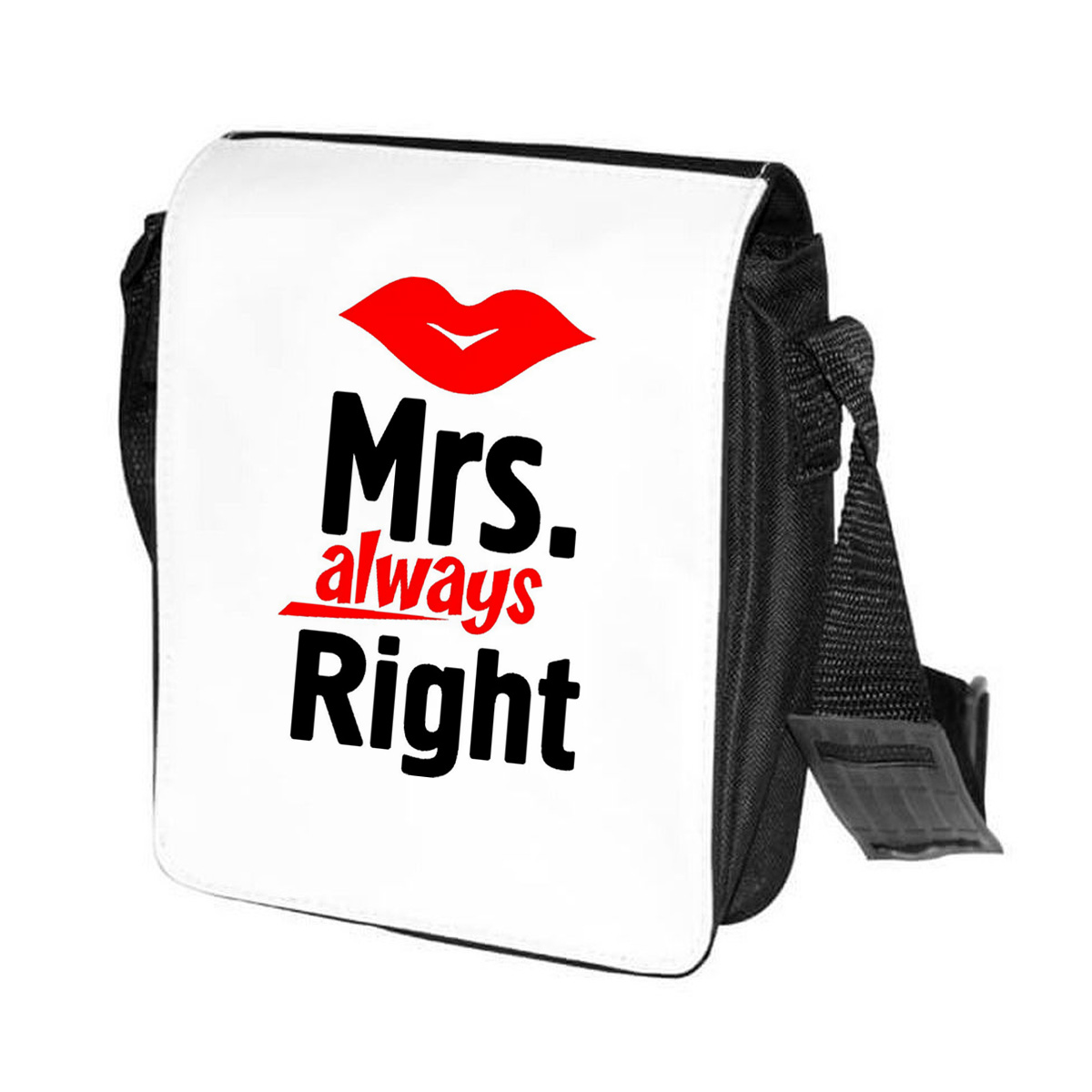 фото Сумка на плечо coolpodarok mrs always right (миссис всегда права)