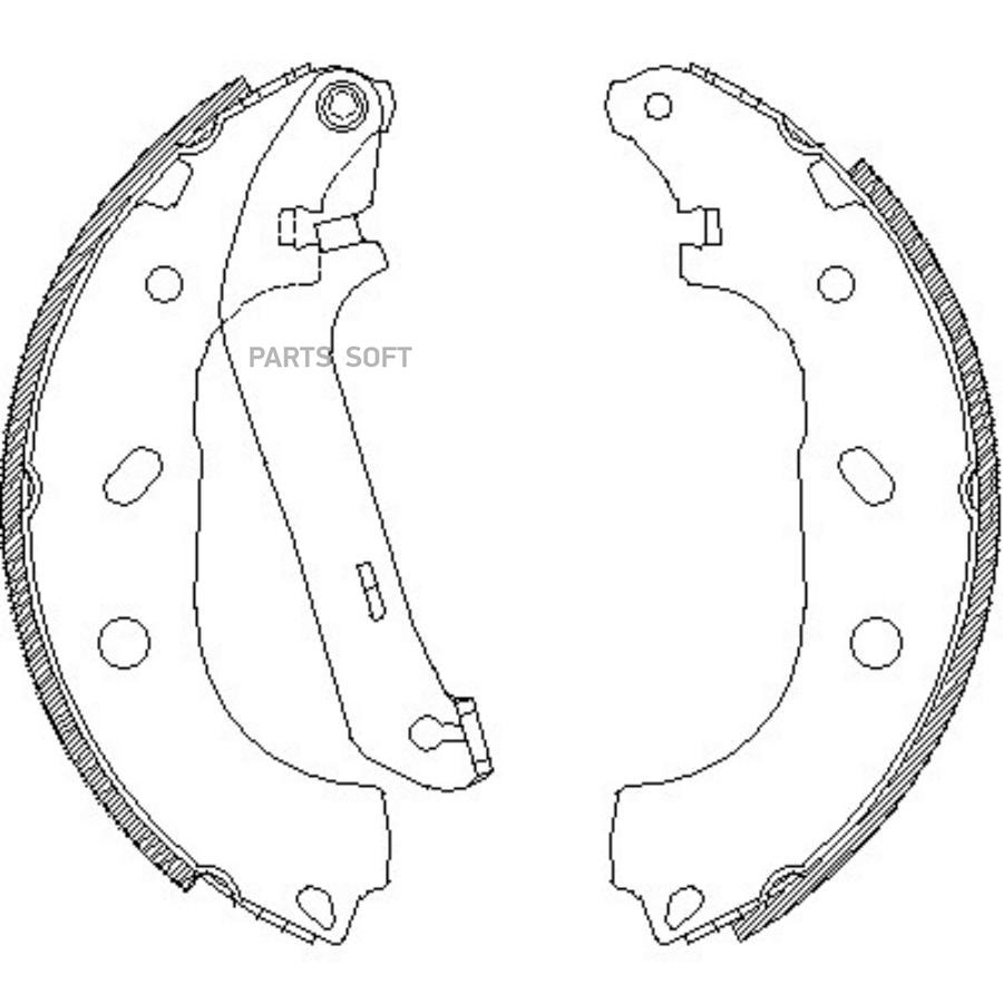 

Тормозные колодки Remsa 417000