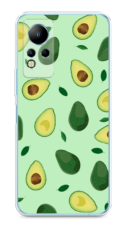 

Чехол на Infinix Note 11/12 G88 "Blue avocado", Коричневый;зеленый, 3100450-1