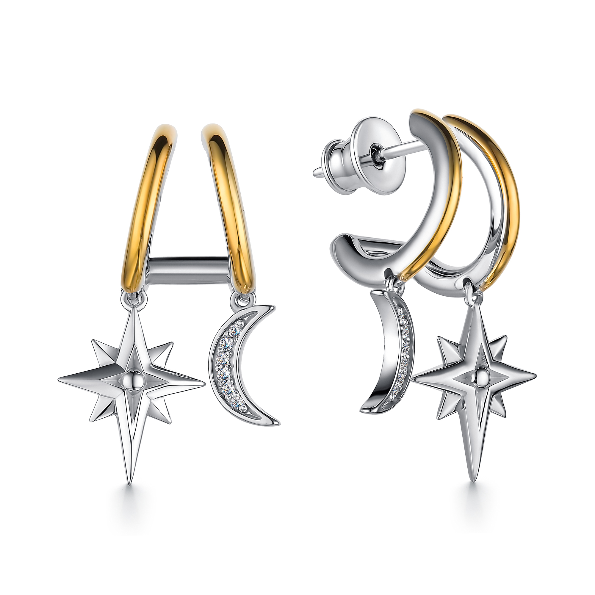 

Серьги из серебра со Swarovski АЛЬКОР 02-2596/00СВ-18, 02-2596/00СВ-18