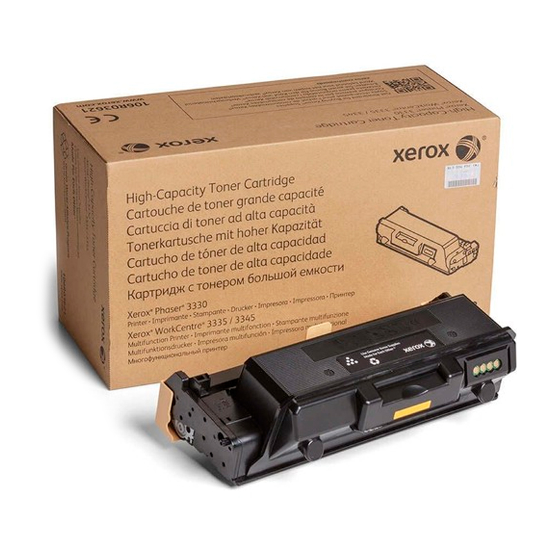 

Тонер-картридж для лазерного принтера Xerox 106R03621 черный, оригинальный