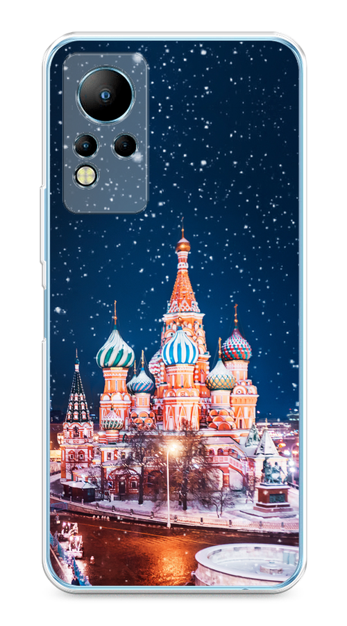 

Чехол на Infinix Note 11/12 G88 "Москва 1", Коричневый;синий;белый, 3100450-1