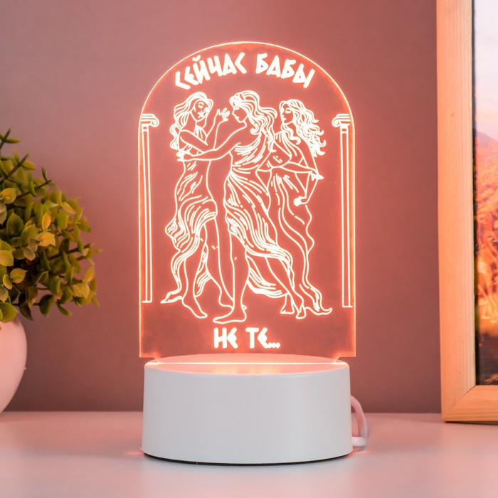 

Светильник Грация LED белый 10х9.5х16 см