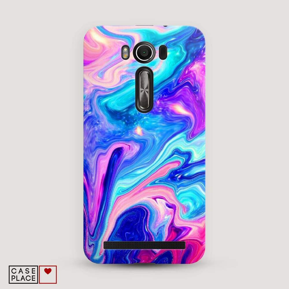 фото Чехол awog "потеки краски" для asus zenfone 2 laser ze550/551kl