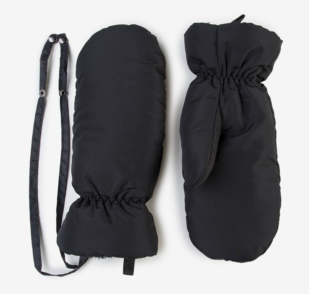 

Варежки унисекс Marmalato 139-072 черные, Черный, 139-072