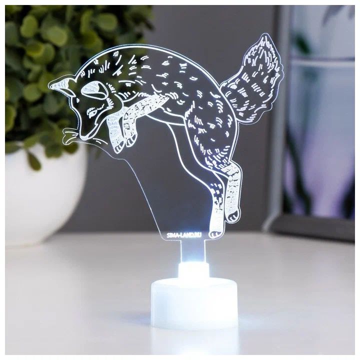 Светильник Risalux Лиса LED RGB от батареек LR41