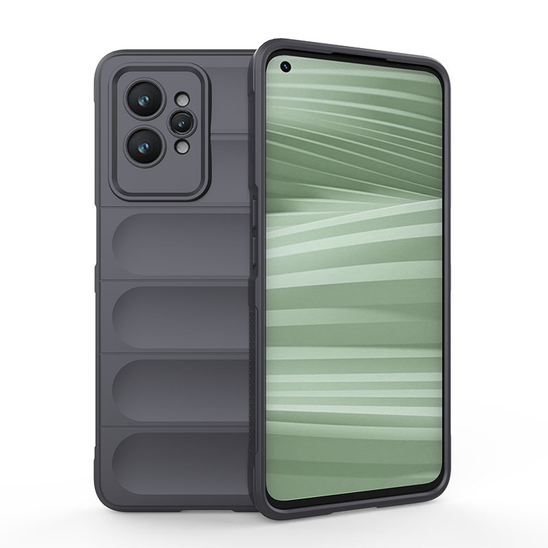 

Противоударный чехол Flexible Case для Realme GT2 Pro, серый, Flexible Case