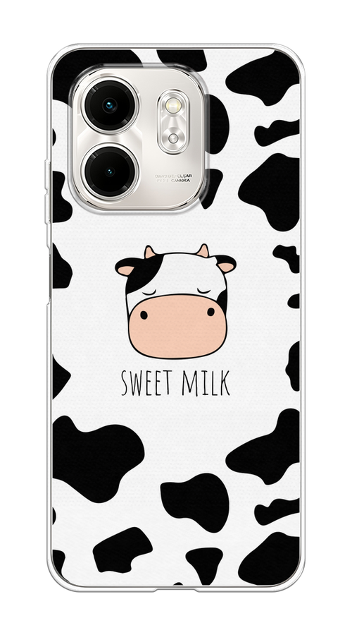 

Чехол на Infinix Smart 9/Hot 50i Sweet milk, Розовый;белый;черный, 3106750-1