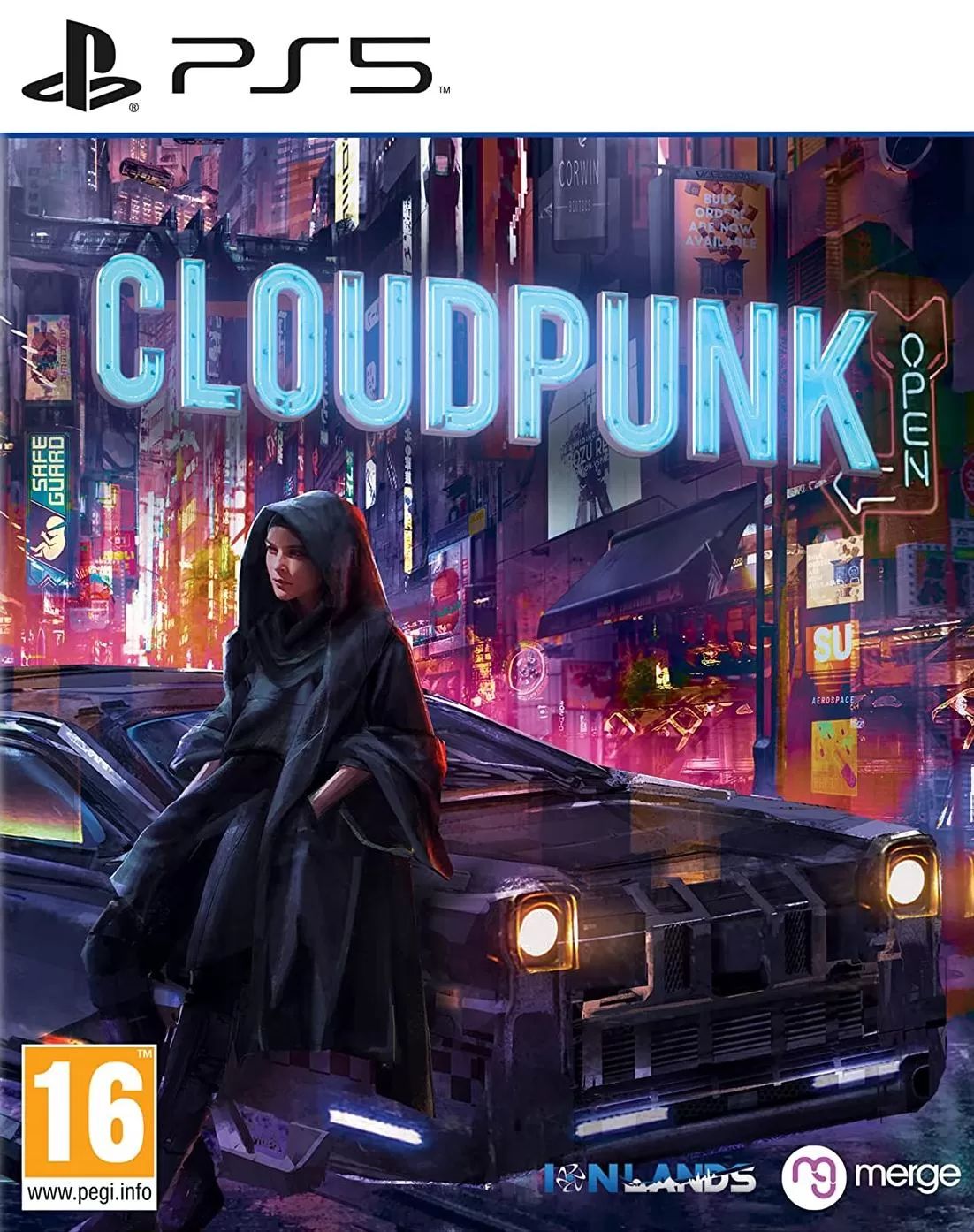 

Cloudpunk PS5 (русская версия), Cloudpunk