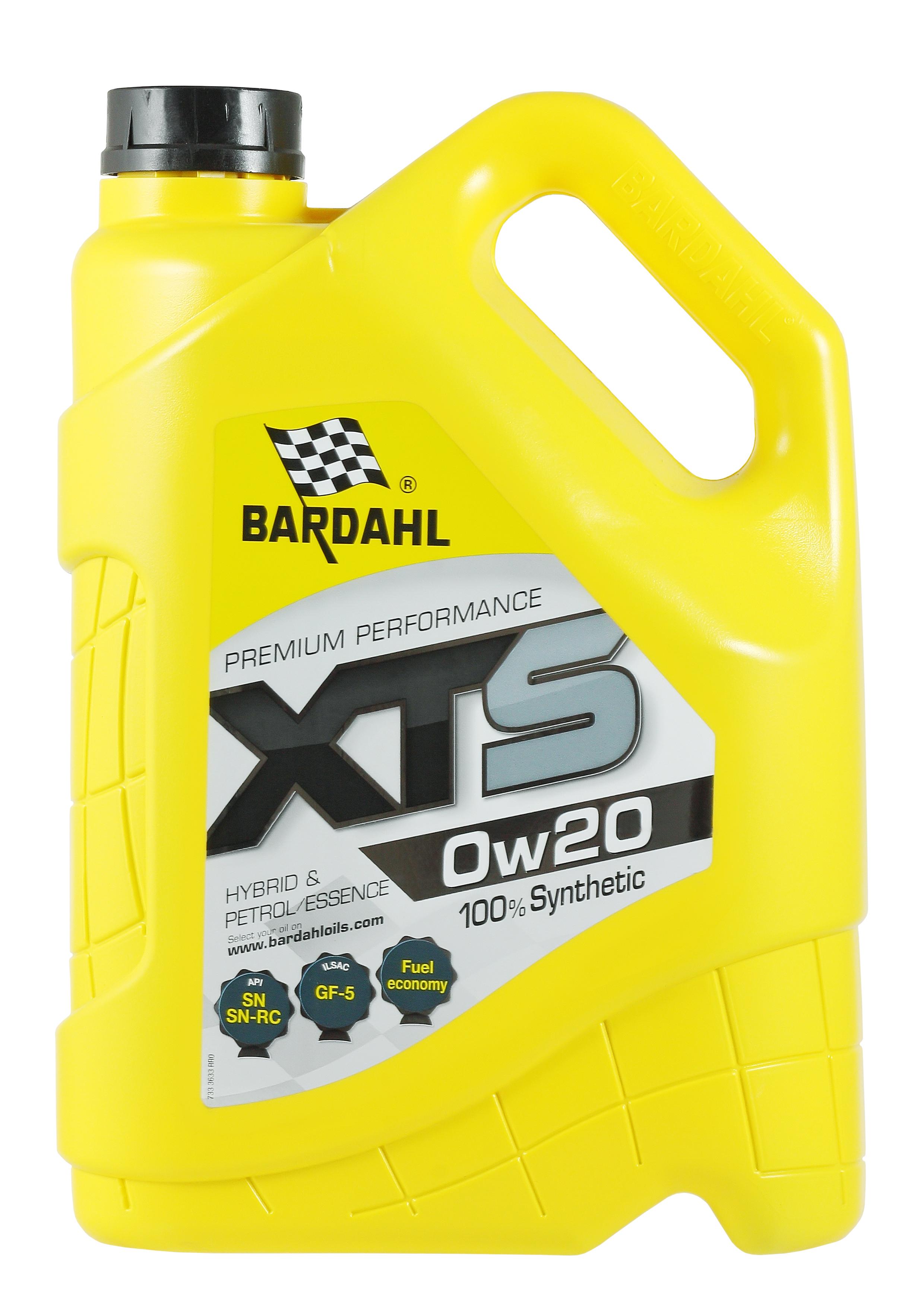 Моторное масло Bardahl XTS 36333 0W20 5л