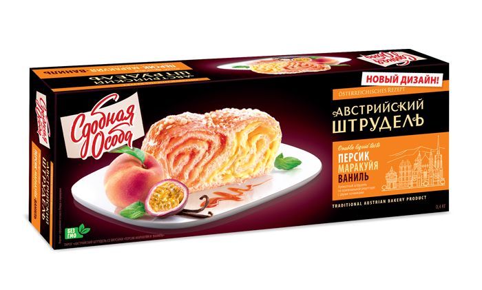 Пирог Персик и маракуйя Сдобная Особа 