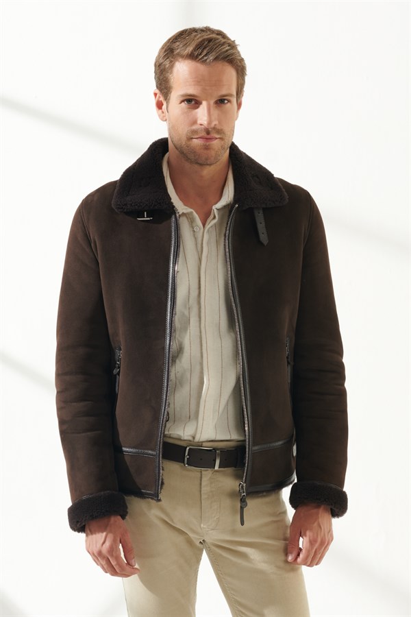 Куртка мужская Black Noble 212 коричневая L (товары доставляются из-за рубежа)