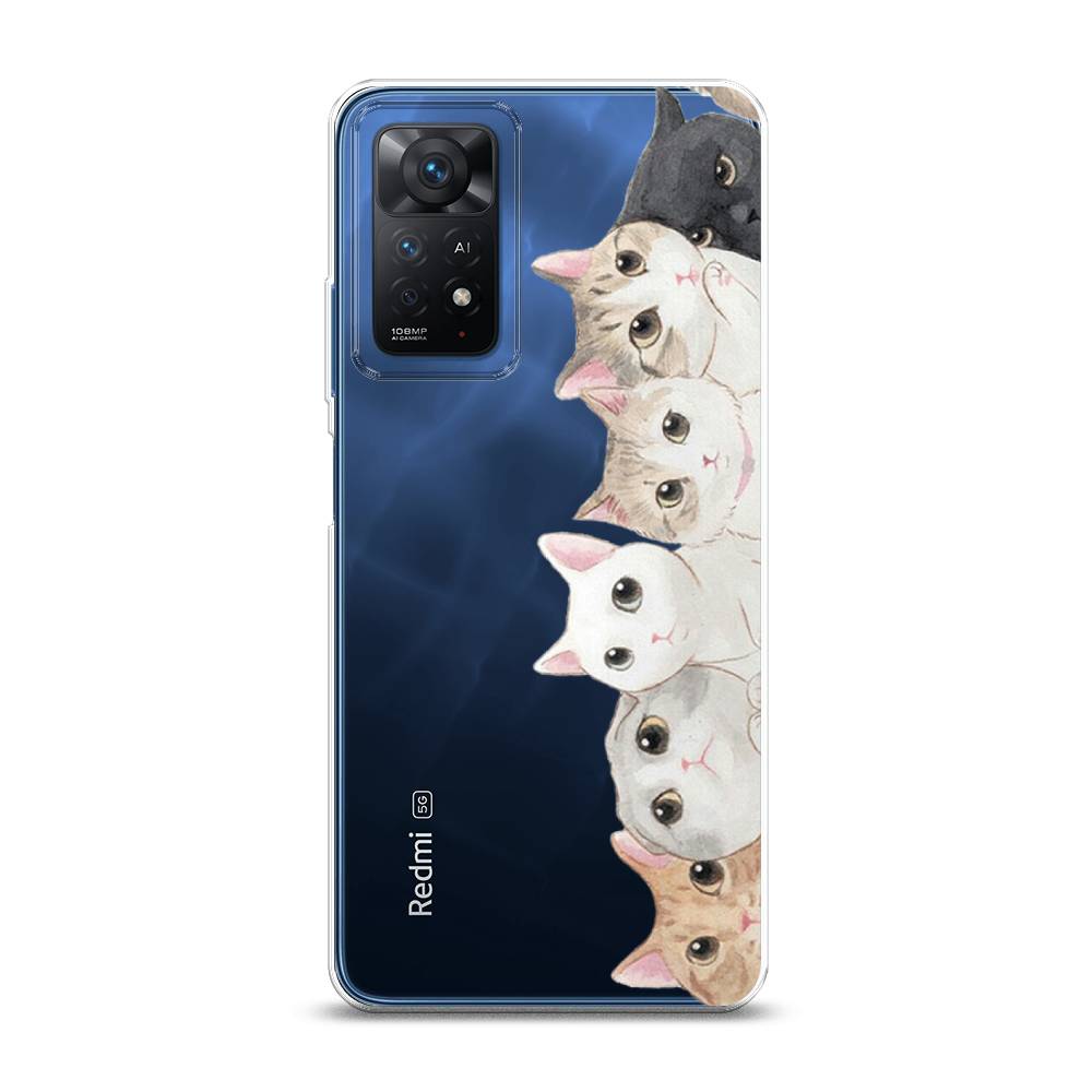 

Чехол Awog "Котики" для Xiaomi Redmi Note 11E Pro
