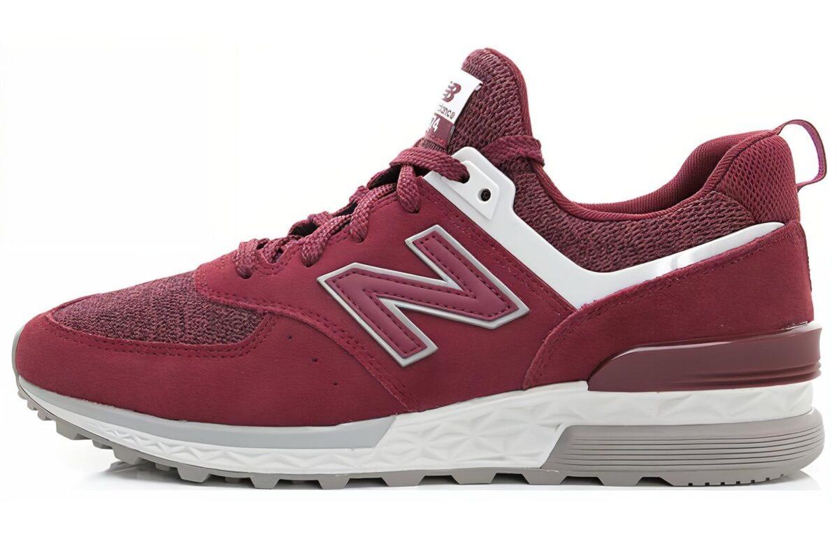 

Кроссовки унисекс New Balance NB 574 Sport бордовые 38 EU, Бордовый, NB 574 Sport