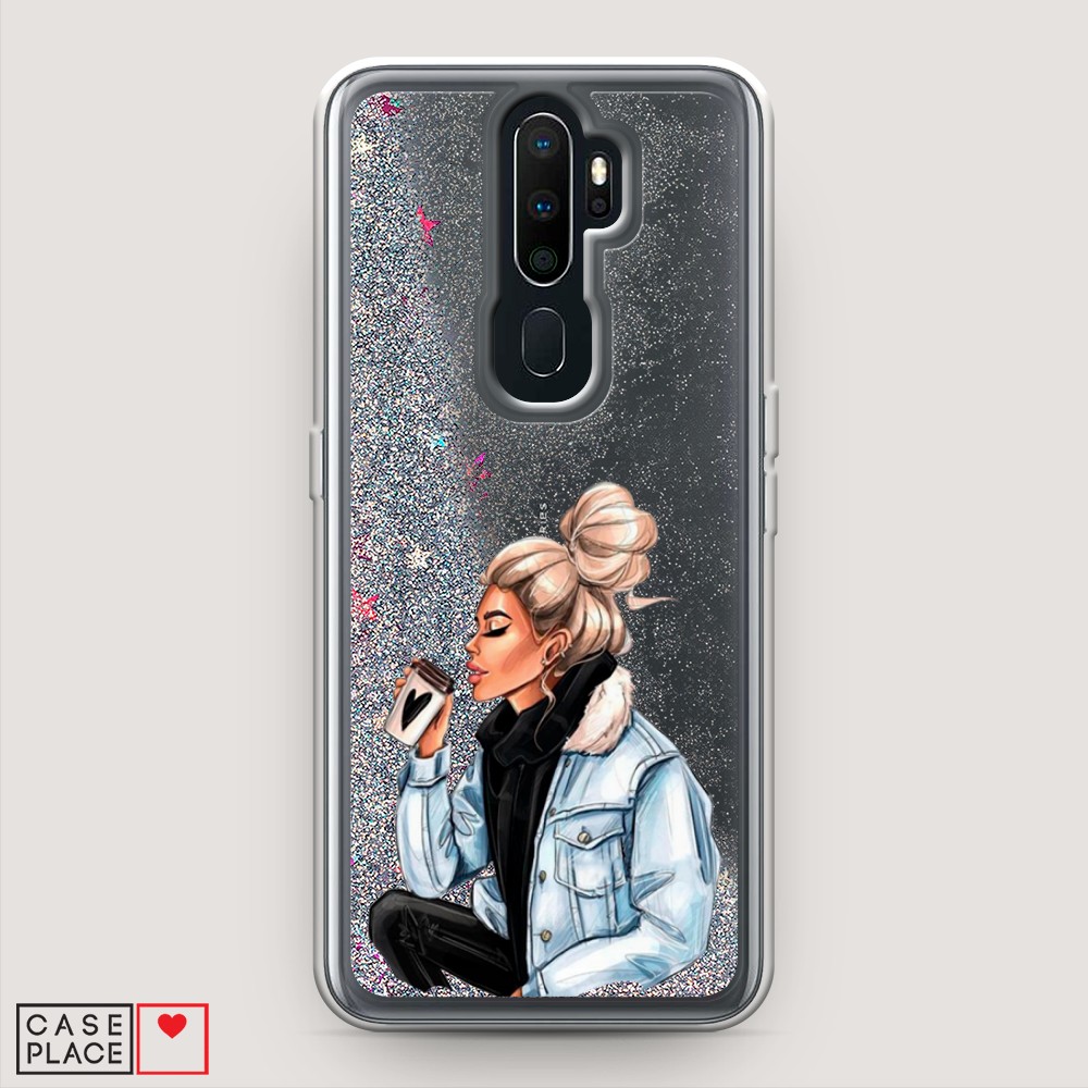 

Чехол Awog на Oppo A5 (2020) "Cute girl", Разноцветный, 251391-1
