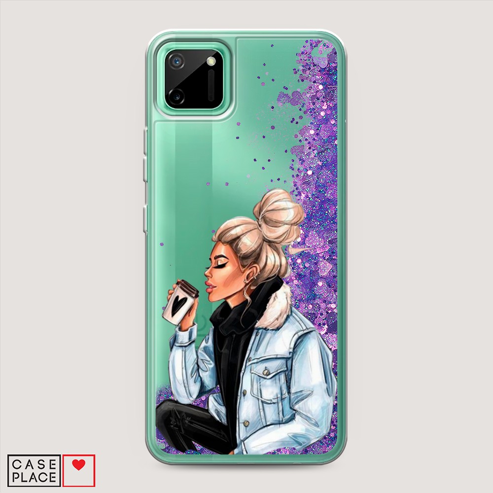 

Чехол Awog на Realme C11 2020 "Cute girl", Разноцветный, 253892-1