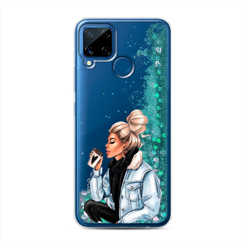 

Чехол Awog на Realme C15 "Cute girl", 255095-1